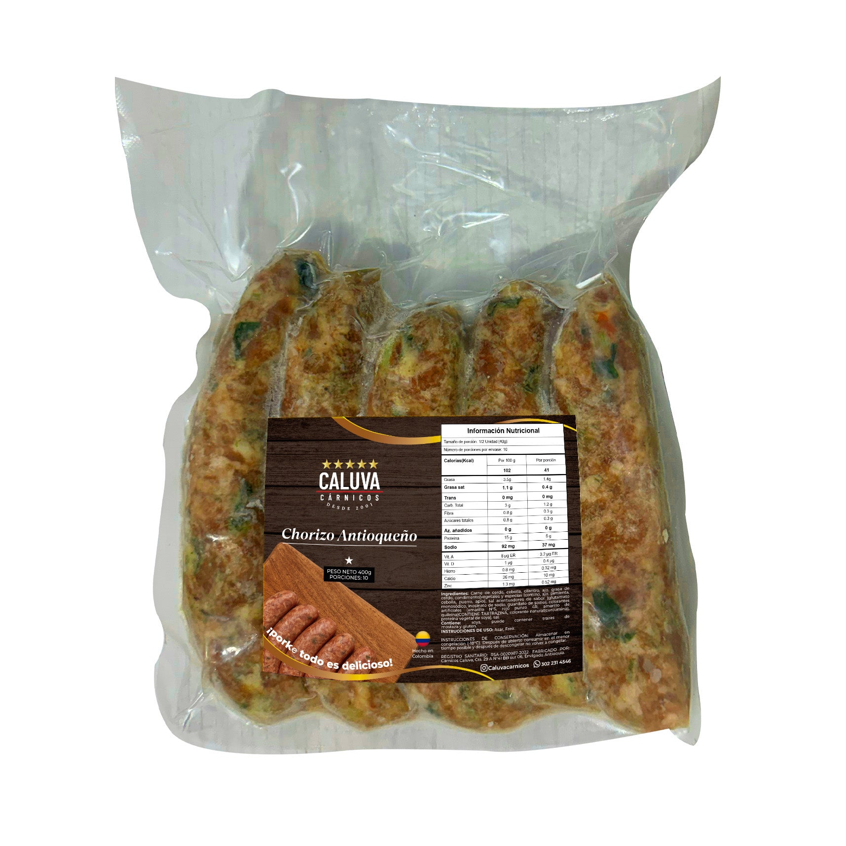 Chorizo Antioqueño